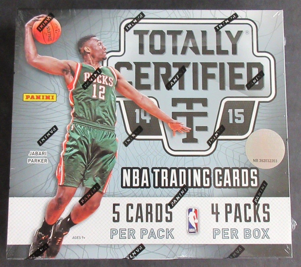 2014/15 Panini Totally Certified Basketball Unopened Box (Hobby) (4/5)