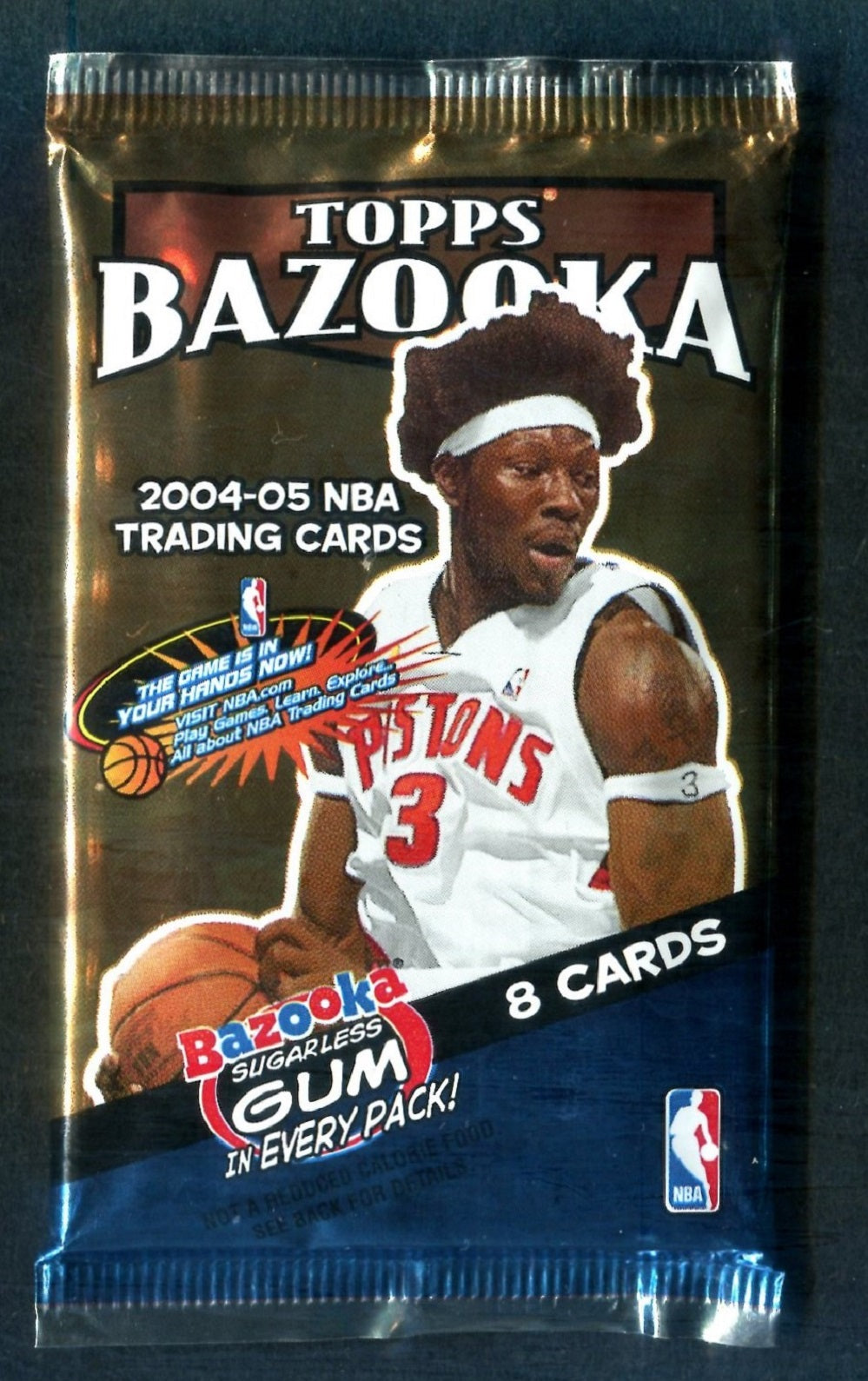 2004/05 Topps Bazooka Basketball Unopened Pack (8)