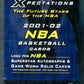 2001/02 Topps Xpectations Basketball Unopened Pack (3)