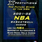 2001/02 Topps Xpectations Basketball Unopened Pack (Hobby) (6)