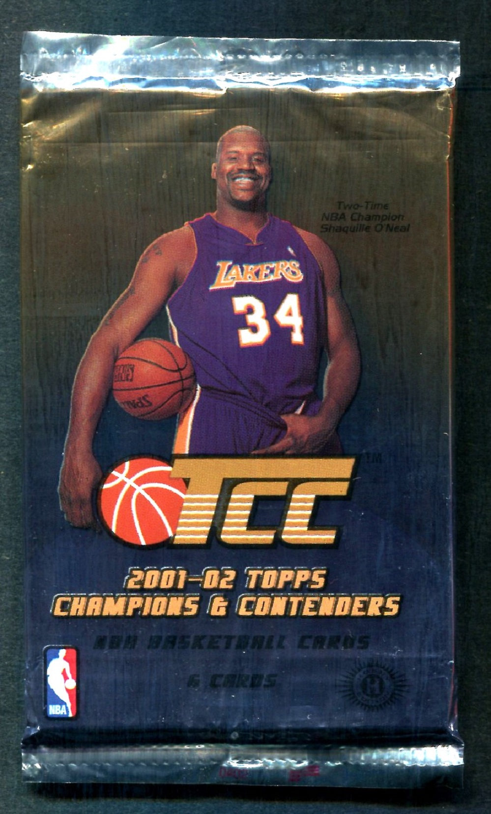 2001/02 Topps TCC Champions & Contenders Basketball Unopened Pack (Hobby) (6)