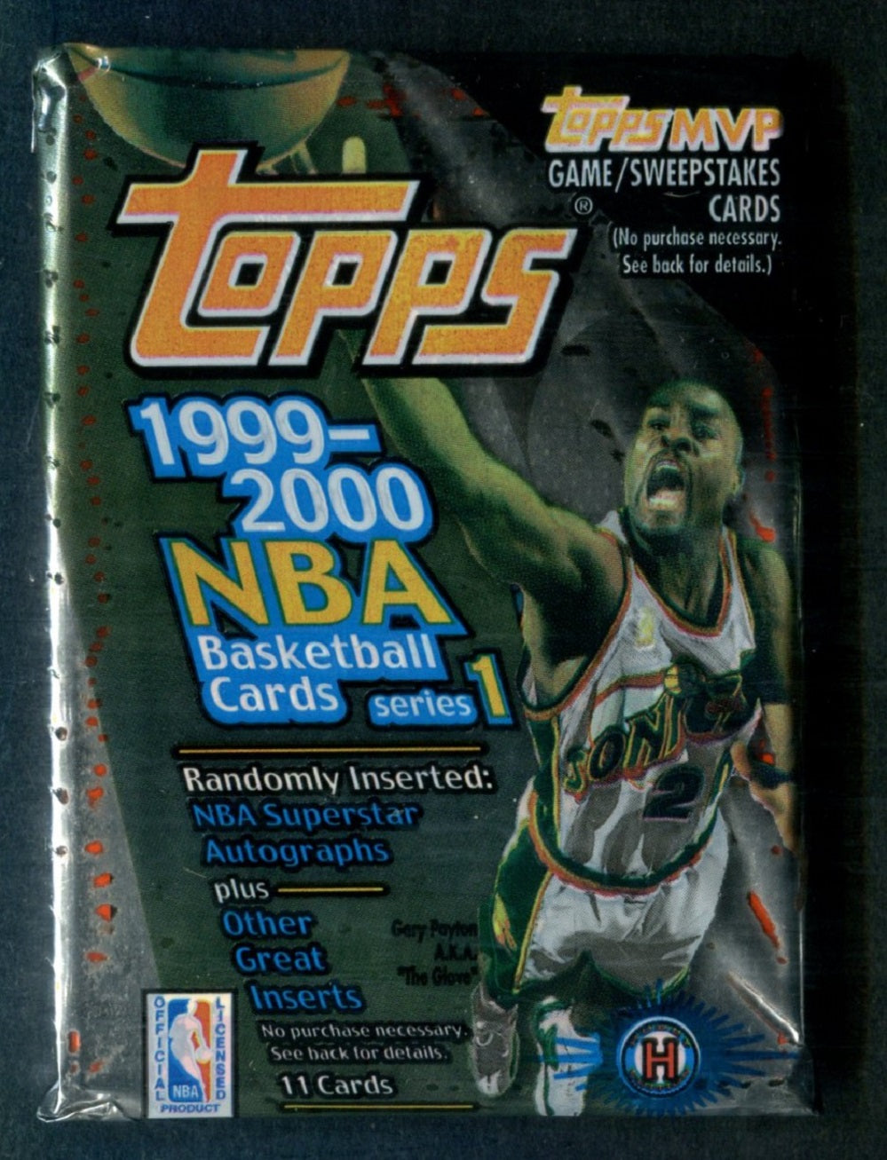 1999/00 Topps Basketball Unopened Series 1 Pack (Hobby) (11)