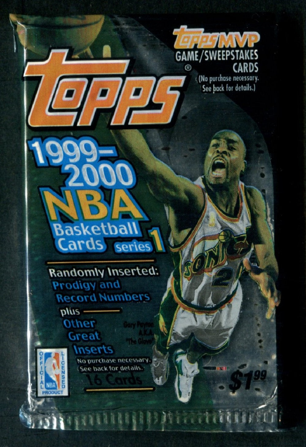 1999/00 Topps Basketball Unopened Series 1 Pack (Pre Priced) (16)