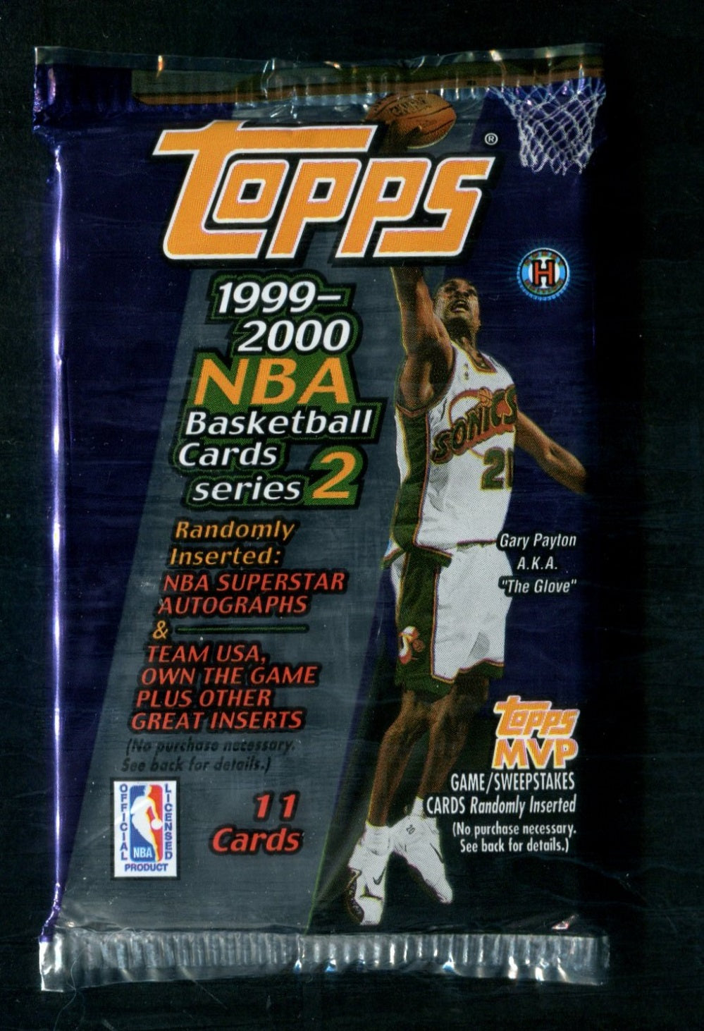 1999/00 Topps Basketball Unopened Series 2 Pack (Hobby) (11)