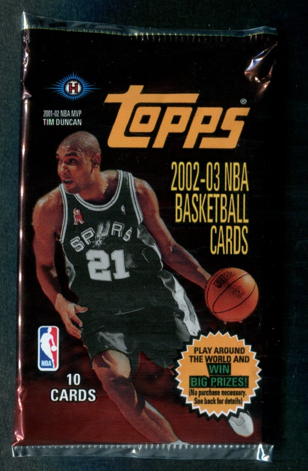 2002/03 Topps Basketball Unopened Pack (Hobby) (10)