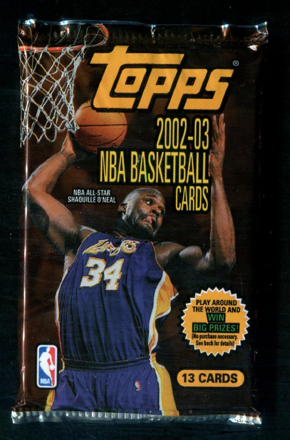 2002/03 Topps Basketball Unopened Pack (13)