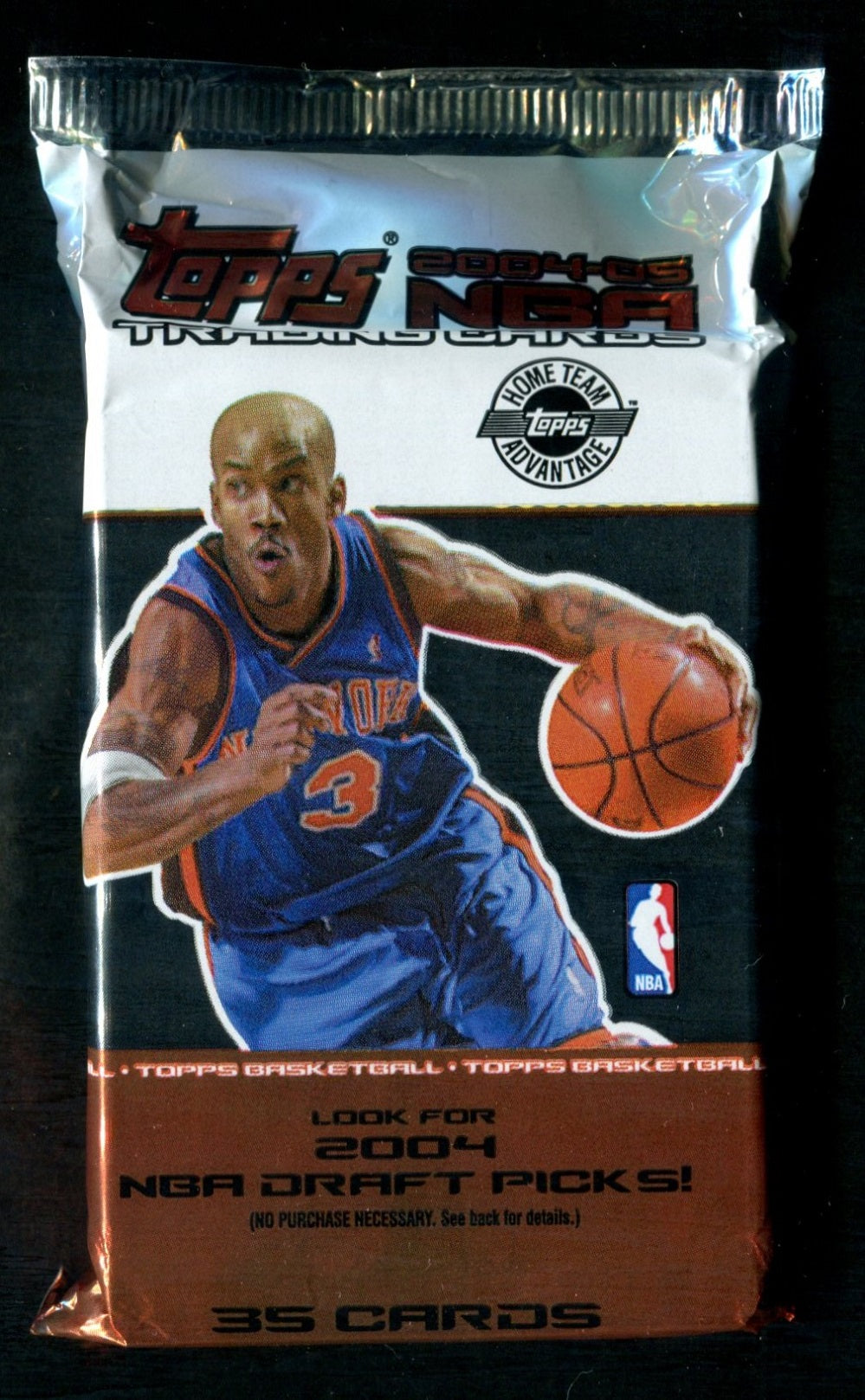 2004/05 Topps Basketball Unopened Jumbo Pack (HTA) (35)