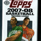 2007/08 Topps Basketball Unopened Pack (Hobby) (9)