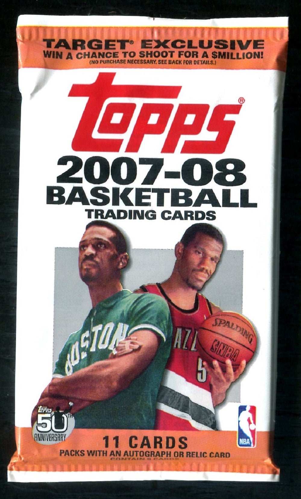 2007/08 Topps Basketball Unopened Pack (Target) (11)