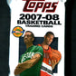 2007/08 Topps Basketball Unopened Jumbo Pack  (HTA) (46)