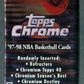 1997/98 Topps Chrome Basketball Unopened Pack (Hobby) (4)