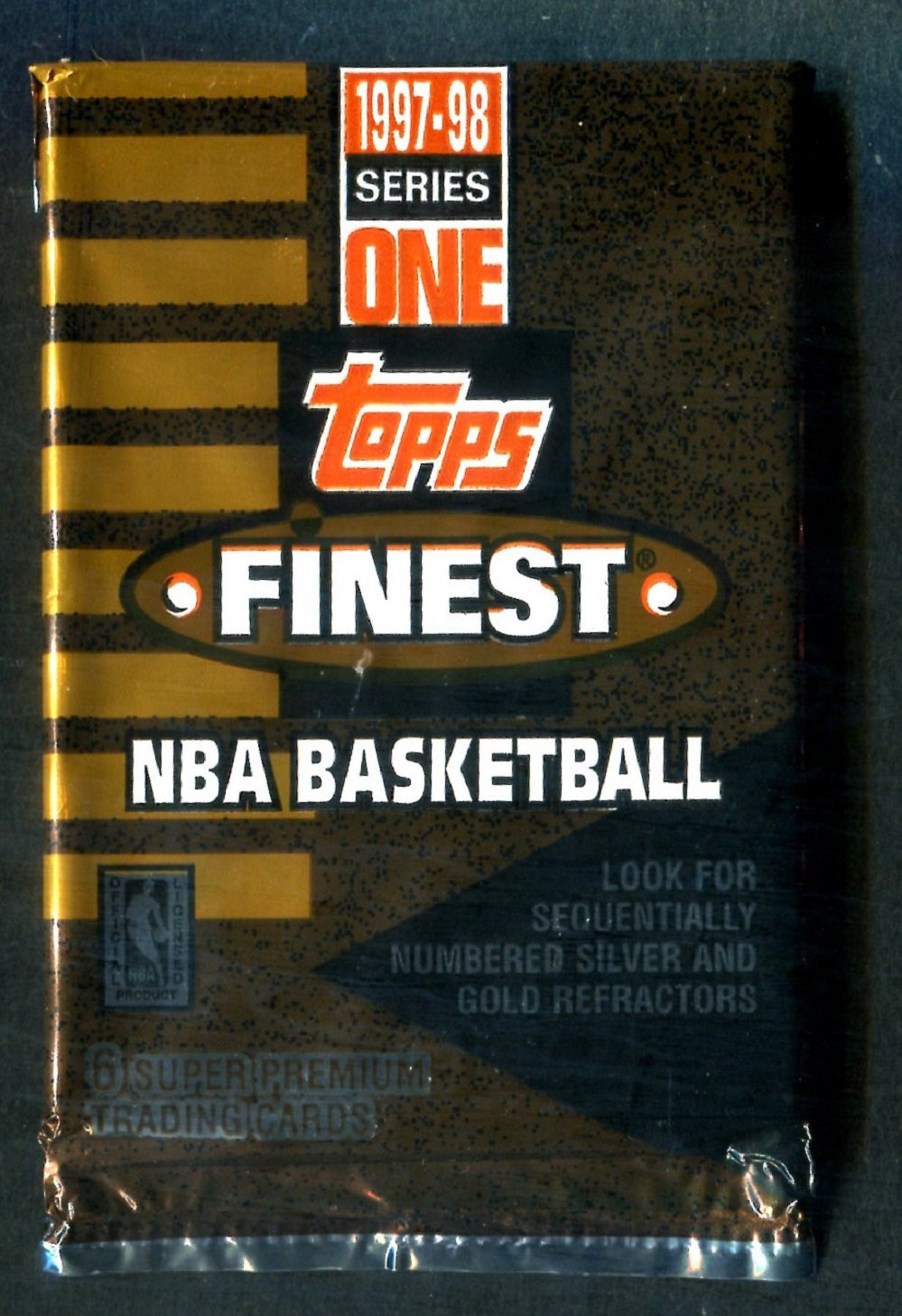 1997/98 Topps Finest Basketball Unopened Series 1 Pack (Hobby) (6)