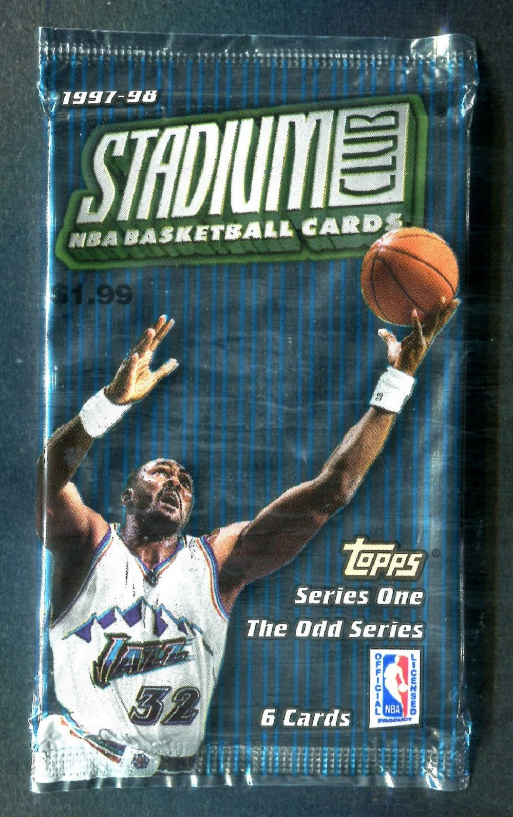 1997/98 Topps Stadium Club Basketball Unopened Series 1 The Odds Pack (Pre Priced) (6)