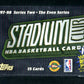 1997/98 Topps Stadium Club Basketball Unopened Series 2 The Evens Jumbo Pack (HTA) (15)