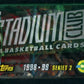 1998/99 Topps Stadium Club Basketball Unopened Series 2 Jumbo Pack (HTA) (15)