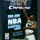 1999/00 Topps Stadium Club Chrome Basketball Unopened Pack (Hobby) (5)