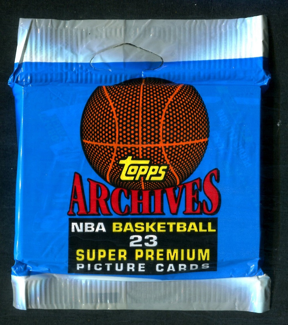 1993/94 Topps Archives Basketball Unopened Jumbo Pack (23)