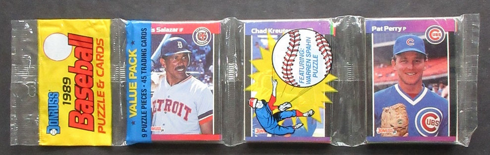 1989 Donruss Baseball Unopened Rack Pack
