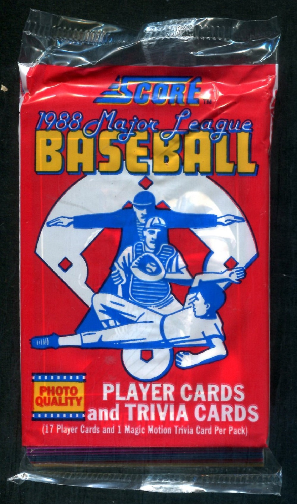 1988 Score Baseball Unopened Pack