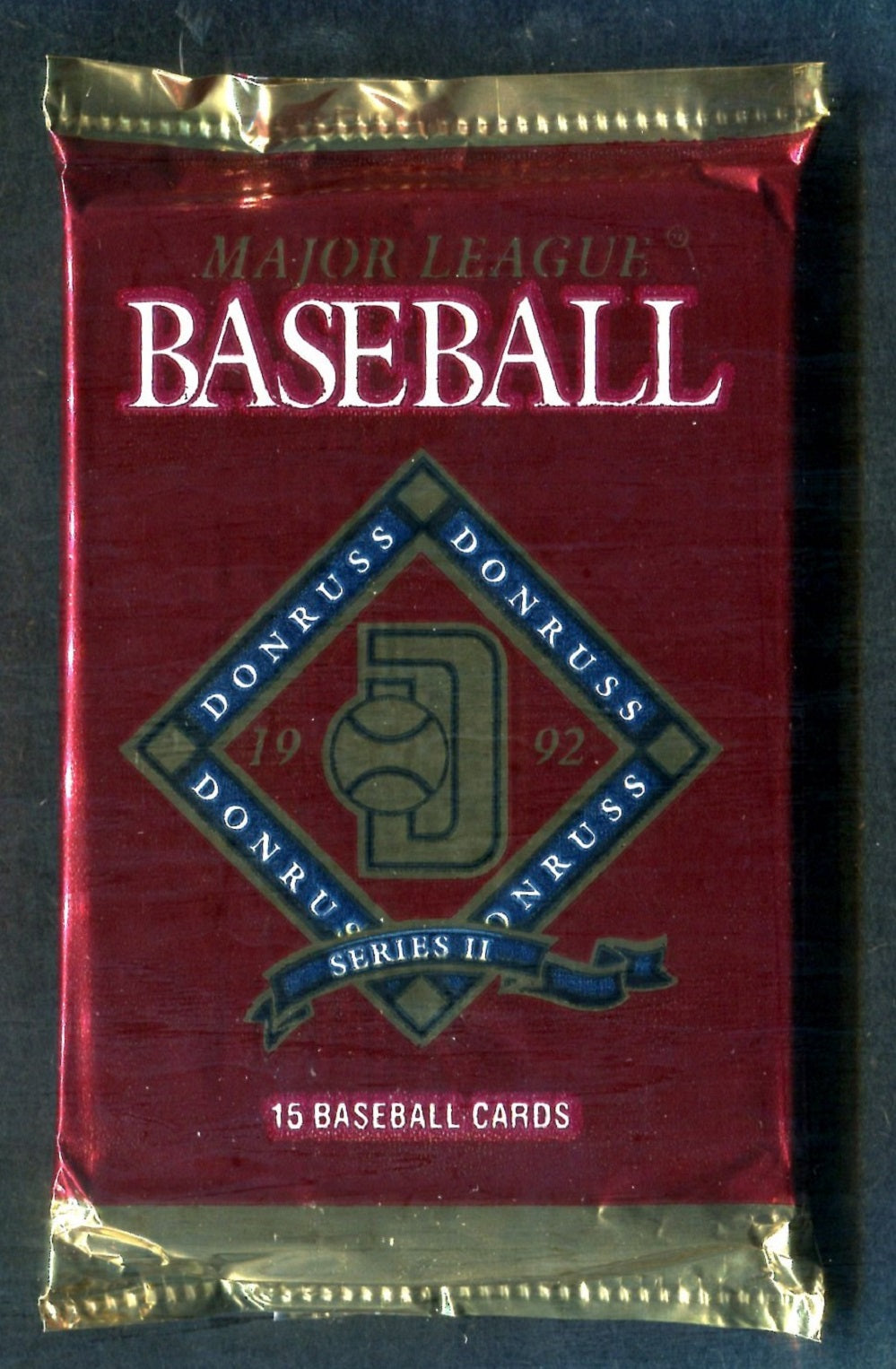 1992 Donruss Baseball Unopened Series 2 Pack