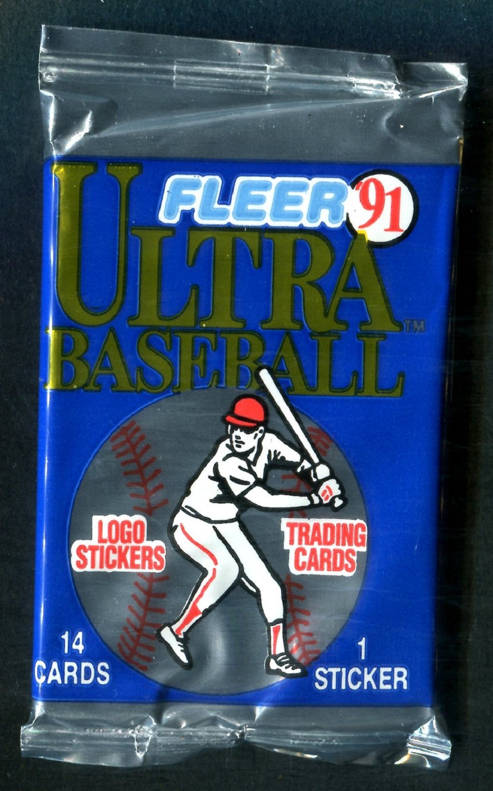 1991 Fleer Ultra Baseball Unopened Pack