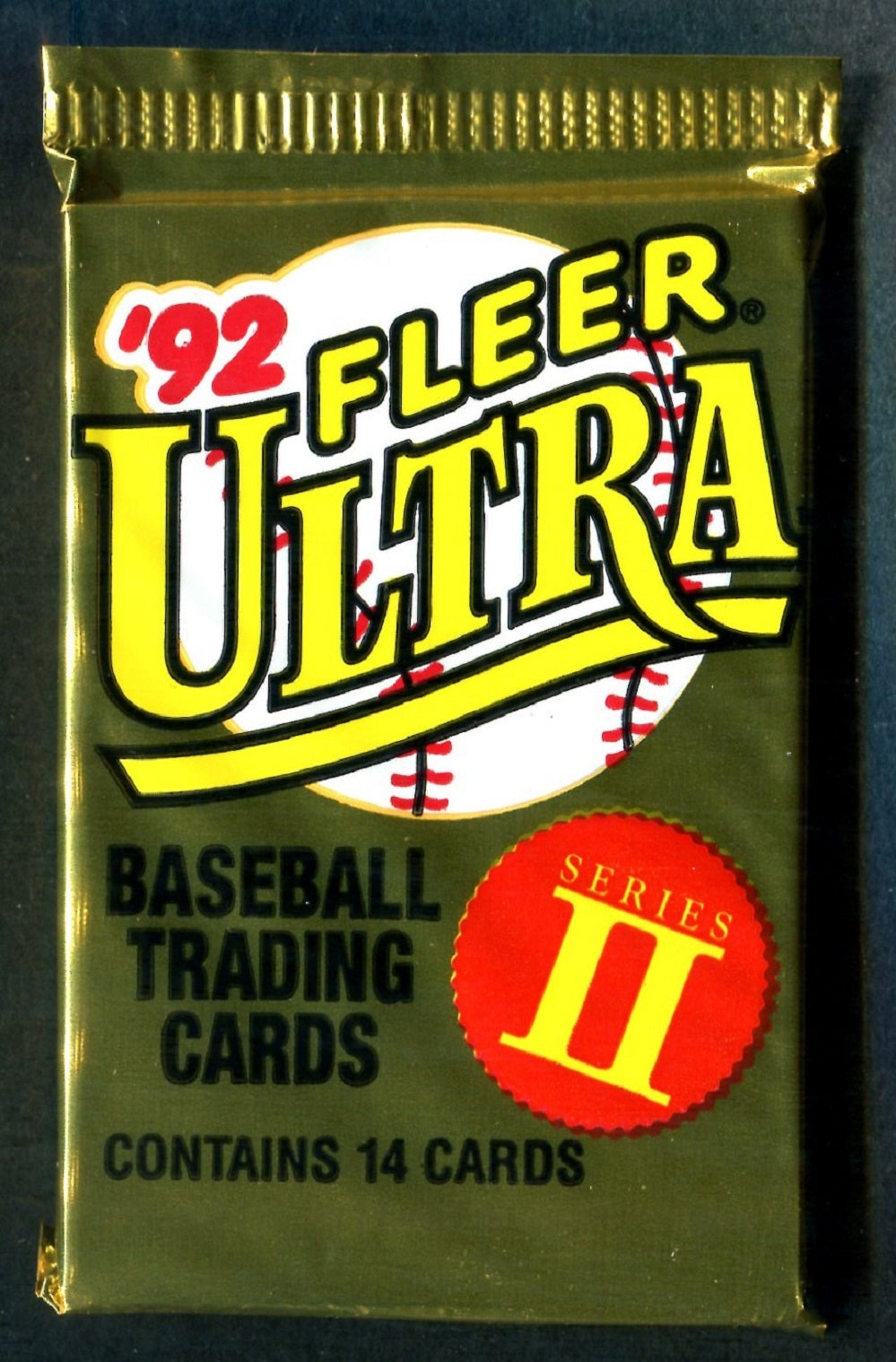 1992 Fleer Ultra Baseball Unopened Series 2 Pack