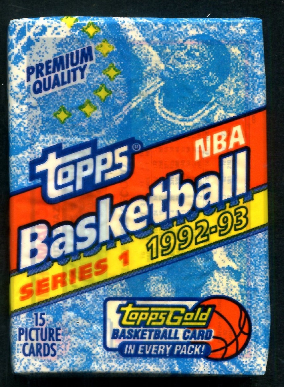 1992/93 Topps Basketball Unopened Series 1 Pack