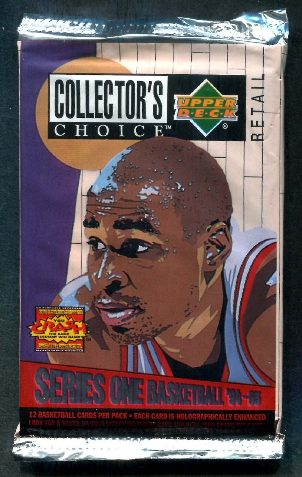 1994/95 Upper Deck Collector's Choice Basketball Unopened Series 1 Pack (Retail) (12)