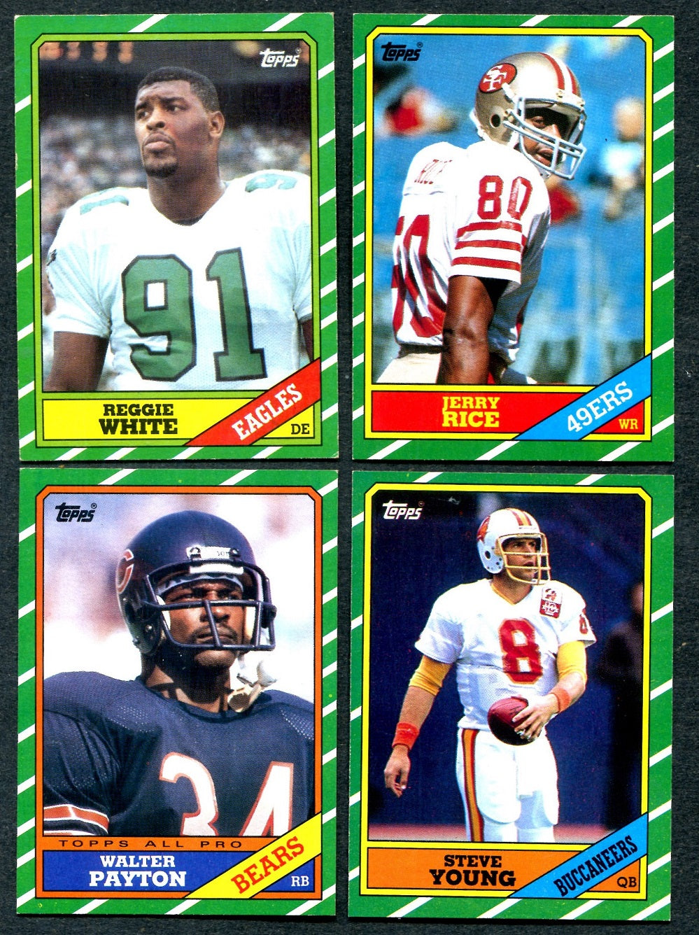 1986 Topps Football Complete Set EX/MT NM (396) (24-486)