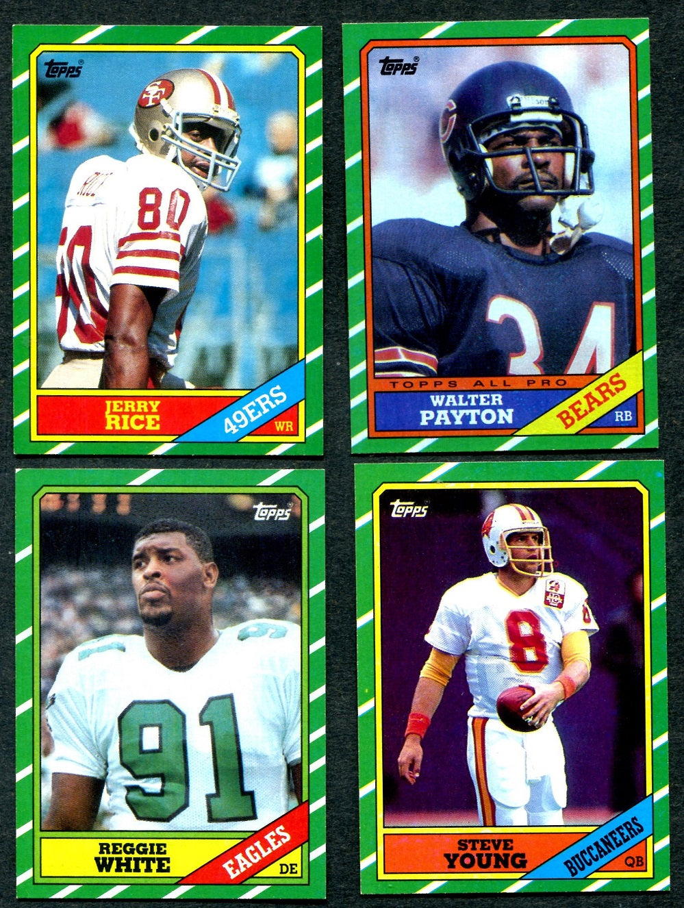 1986 Topps Football Complete Set NM (396) (24-487)