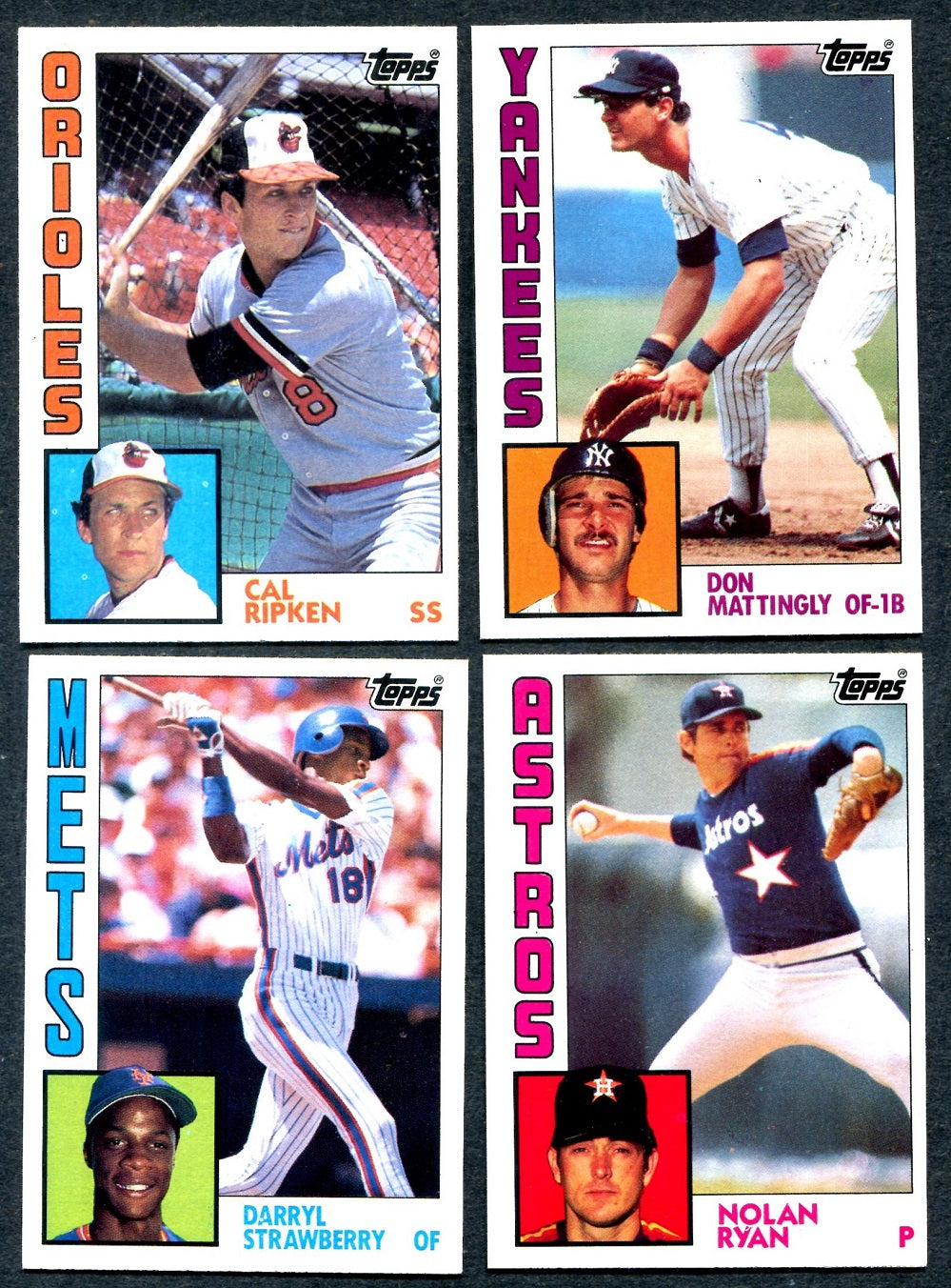 1984 Topps Baseball Complete Set NM (792) (24-499)