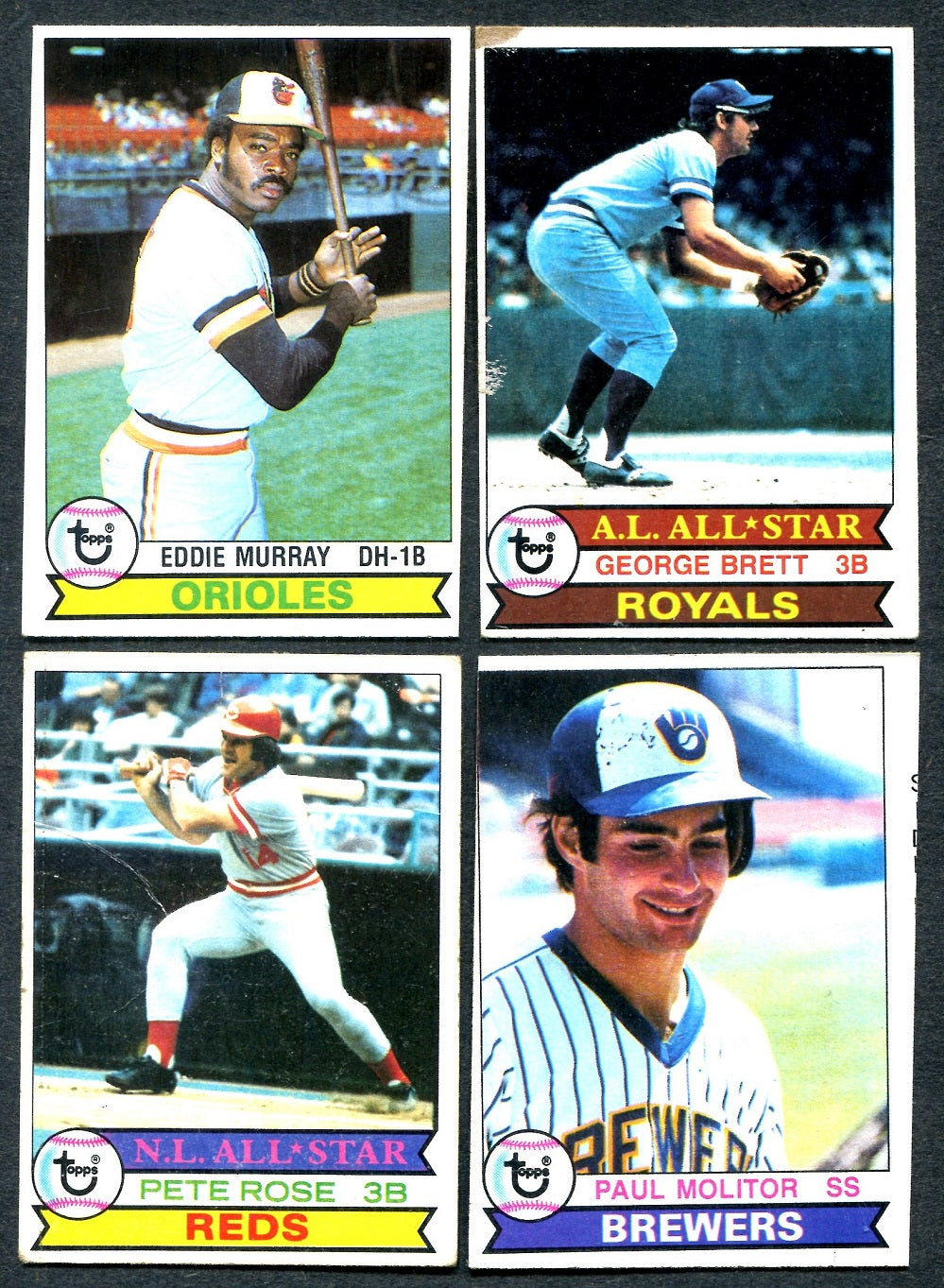 1979 Topps Baseball Complete Set FR VG (726) (24-508)