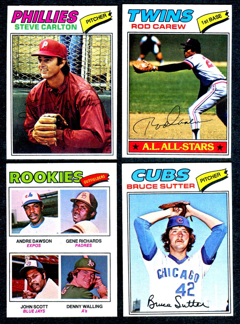 1977 Topps Baseball Complete Set EX (660) (24-510)