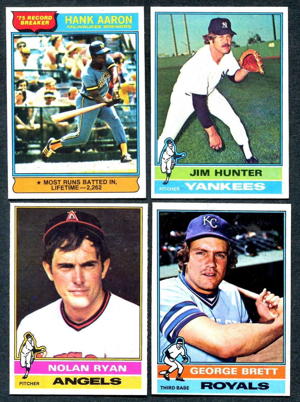 1976 Topps Baseball Complete Set VG/EX EX (660) (24-513)