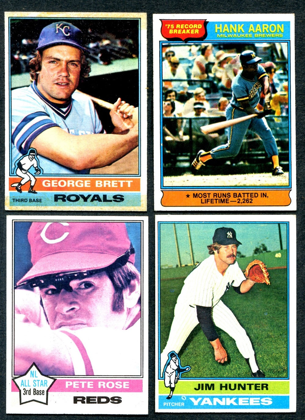 1976 Topps Baseball Complete Set PR VG (660) (24-514)