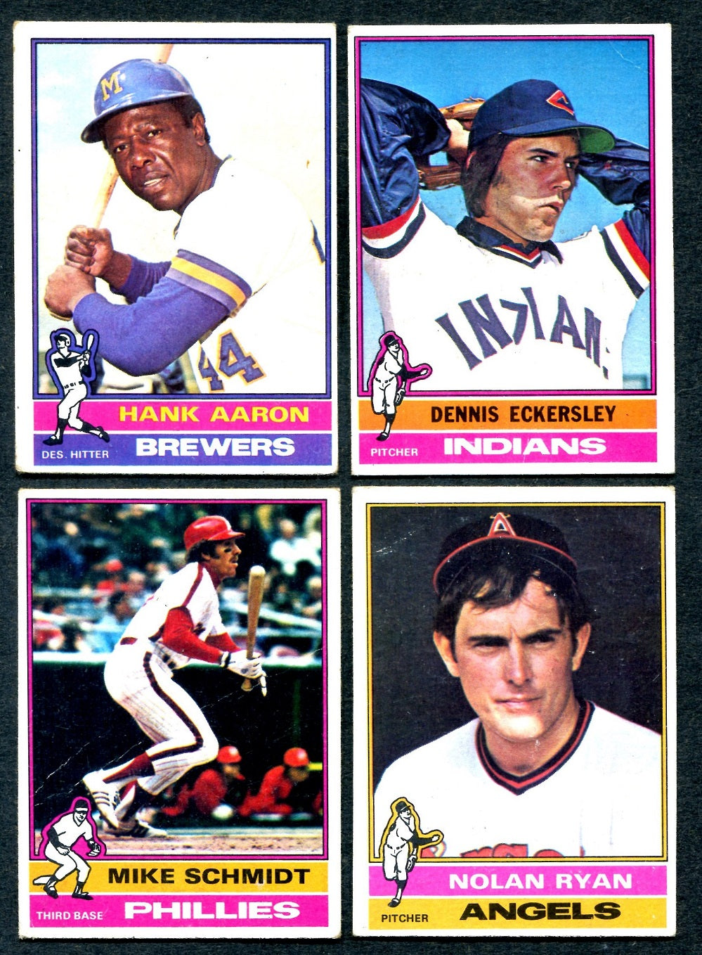 1976 Topps Baseball Complete Set PR VG (660) (24-514)