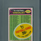 1976 Topps Football Unopened Cello Pack PSA 9 Bradshaw Back *5653