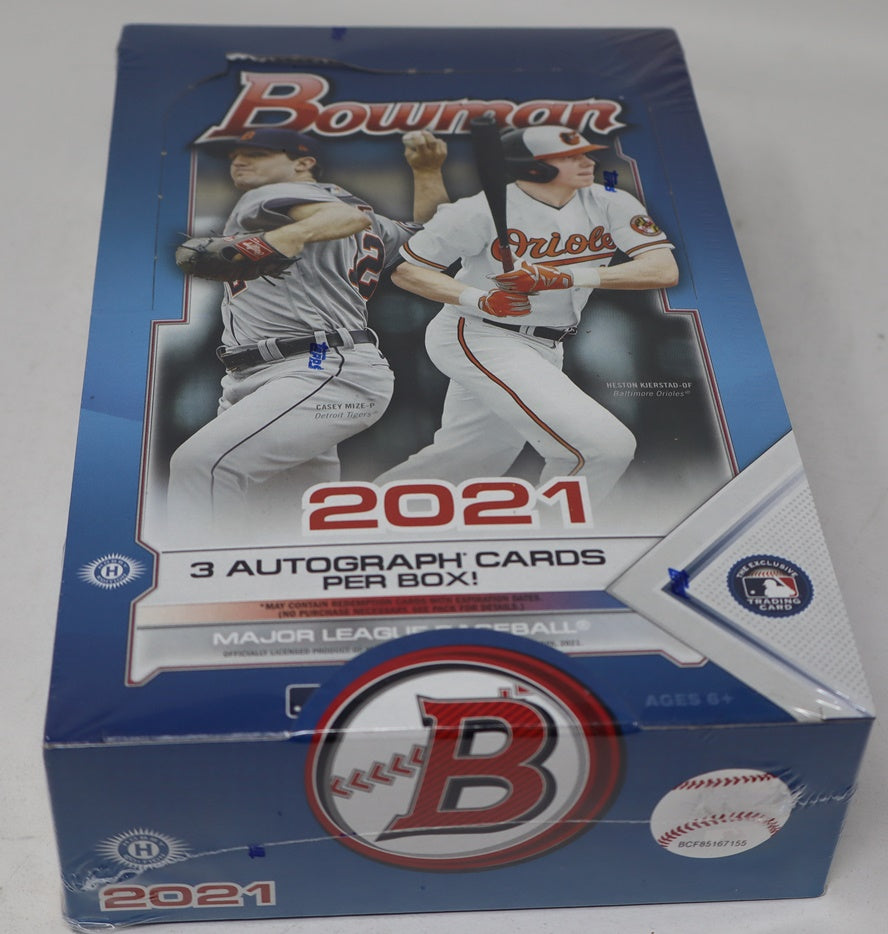 2021 Bowman Baseball Jumbo Box (Hobby) (12/32)