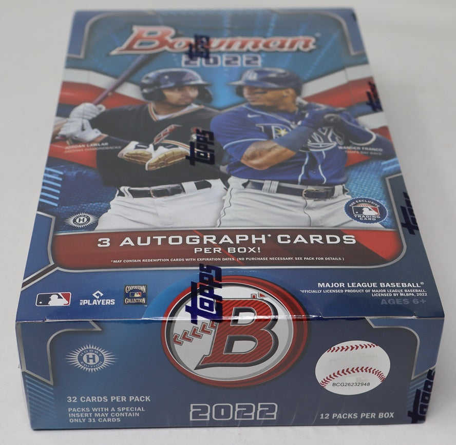 2022 Bowman Baseball Jumbo Box (Hobby) (12/32)