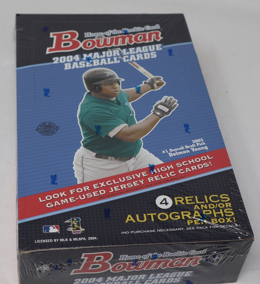 2004 Bowman Baseball Jumbo Box (HTA) (12/21)