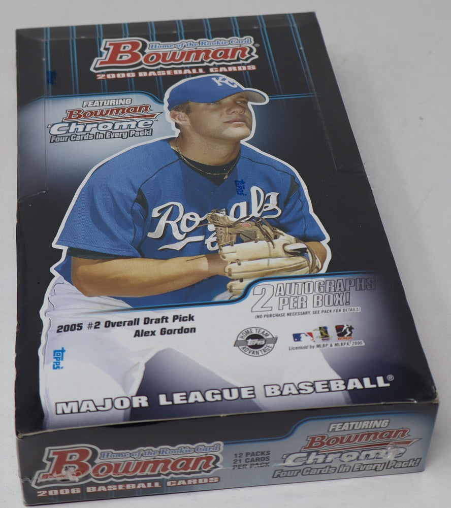 2006 Bowman Baseball Jumbo Box (HTA) (12/21)
