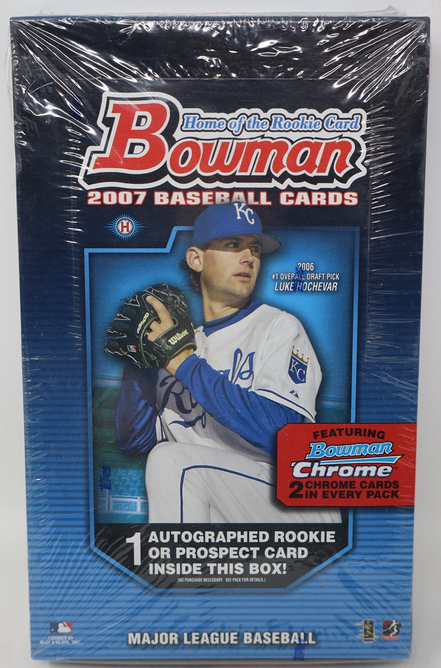 2007 Bowman Baseball Box (Hobby) (24/10)