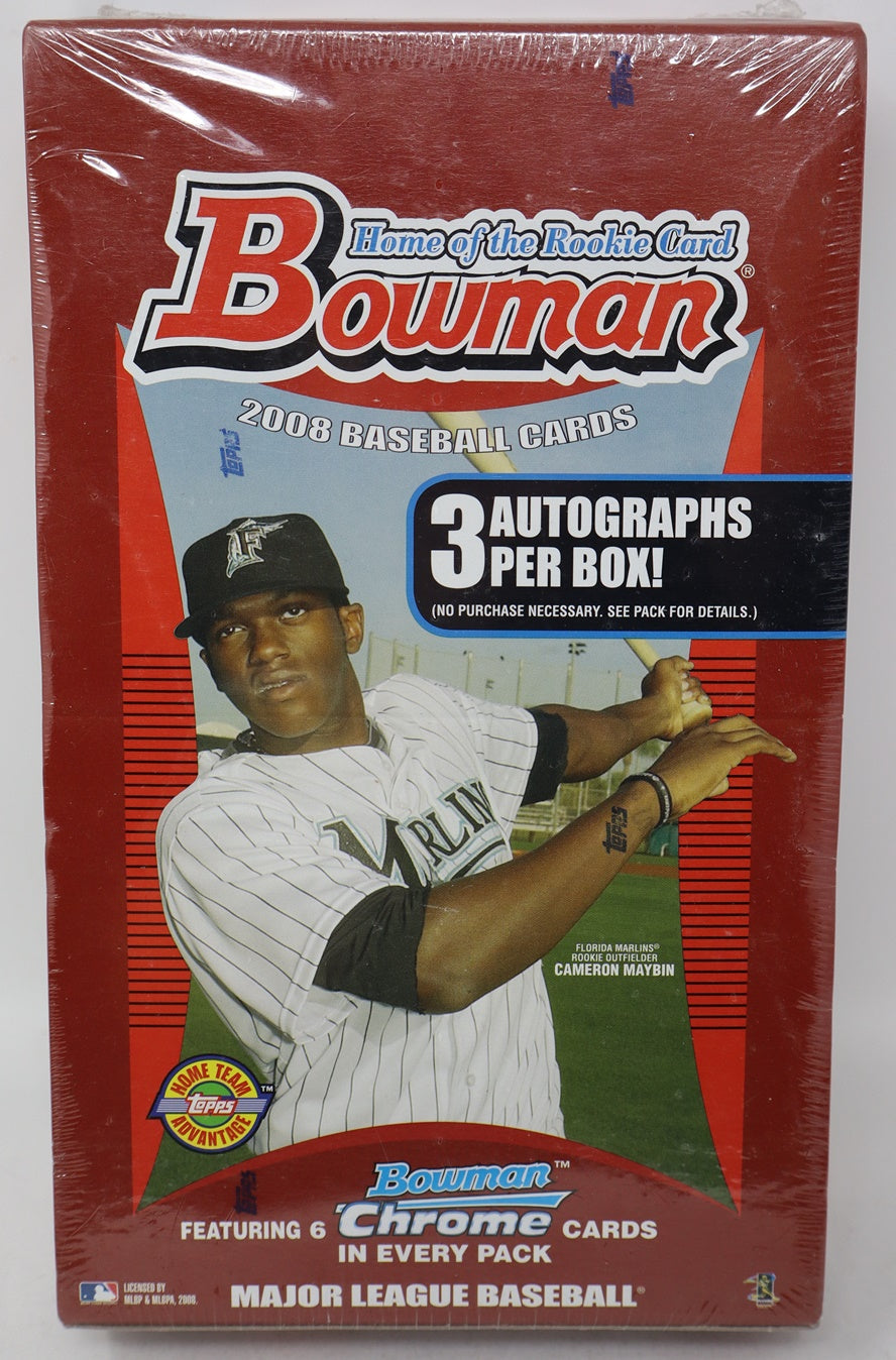 2008 Bowman Baseball Jumbo Box (HTA) (12/32)