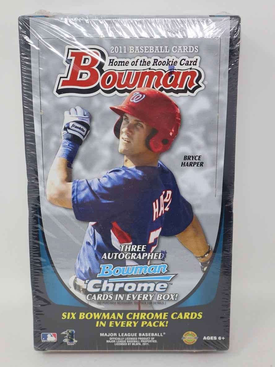 2011 Bowman Baseball Jumbo Box (HTA) (12/32)