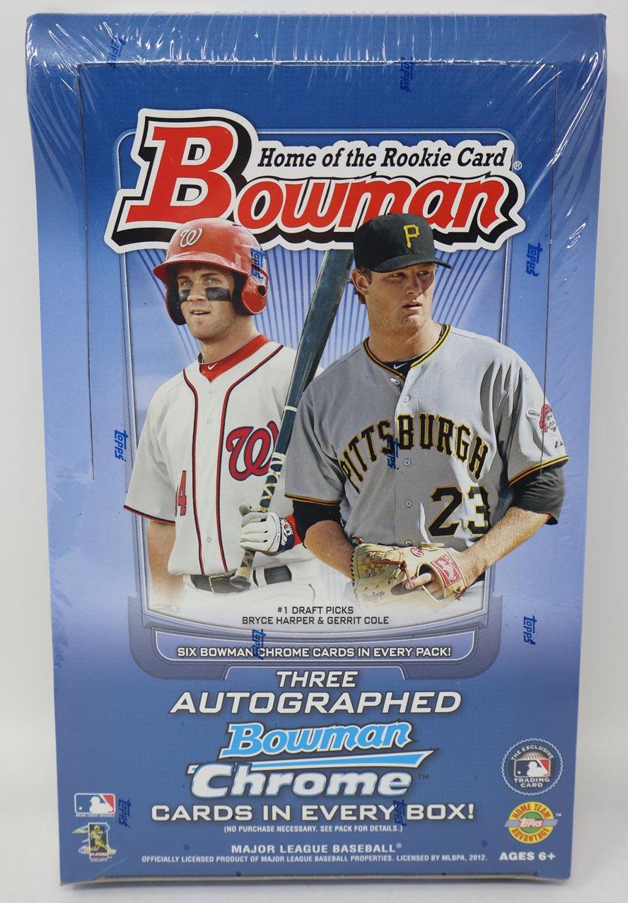 2012 Bowman Baseball Jumbo Box (HTA) (12/32)