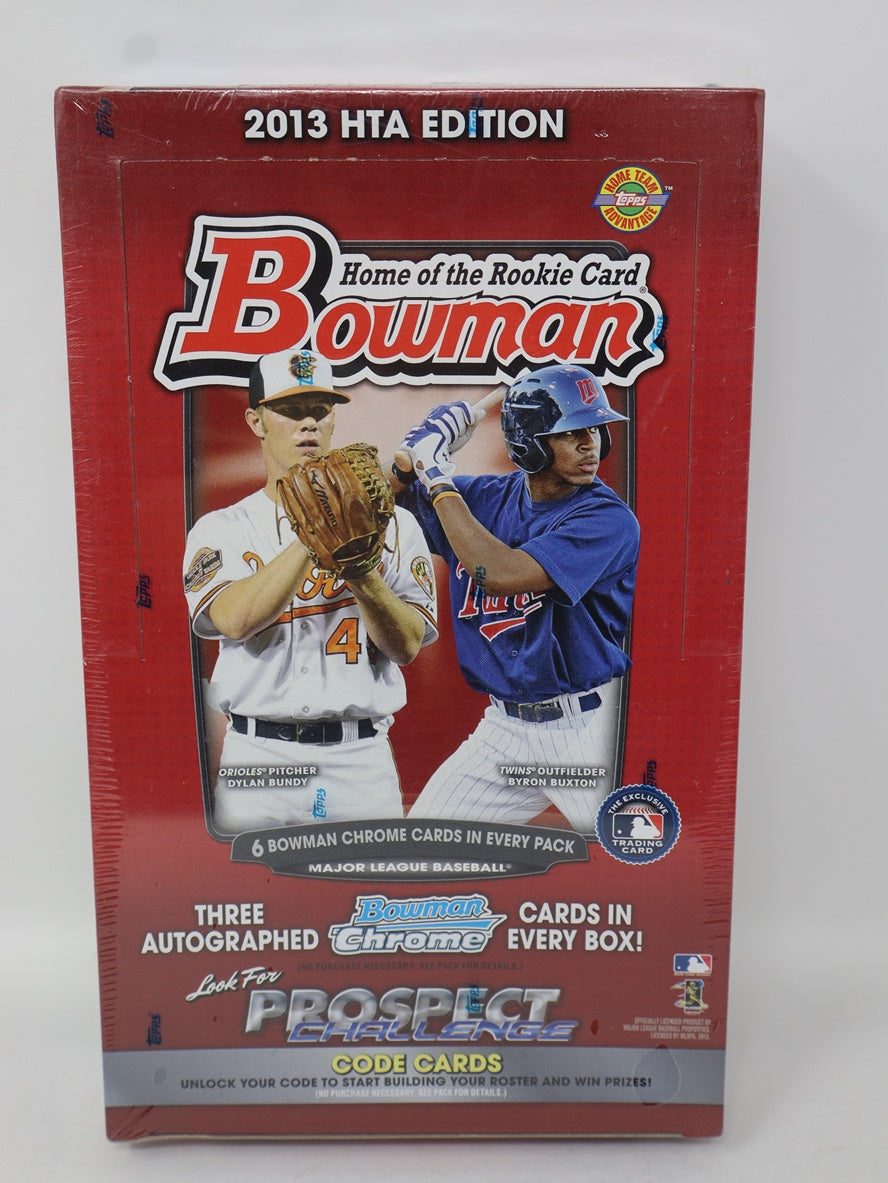 2013 Bowman Baseball Jumbo Box (HTA) (12/32)