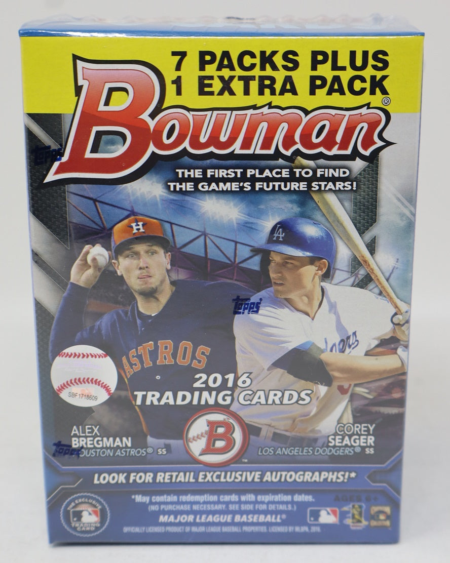 2016 Bowman Baseball Blaster Box (8/10)