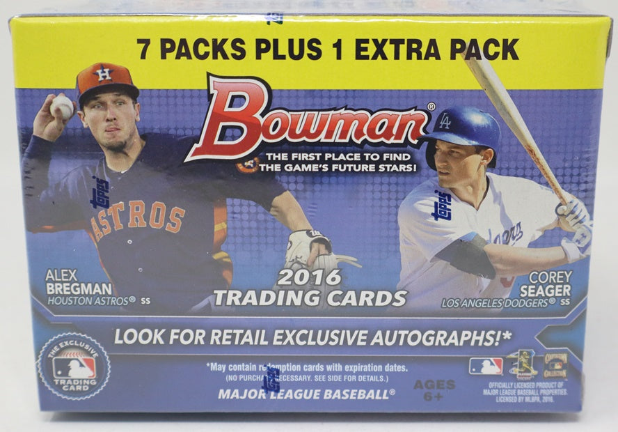 2016 Bowman Baseball Blaster Box (8/10)