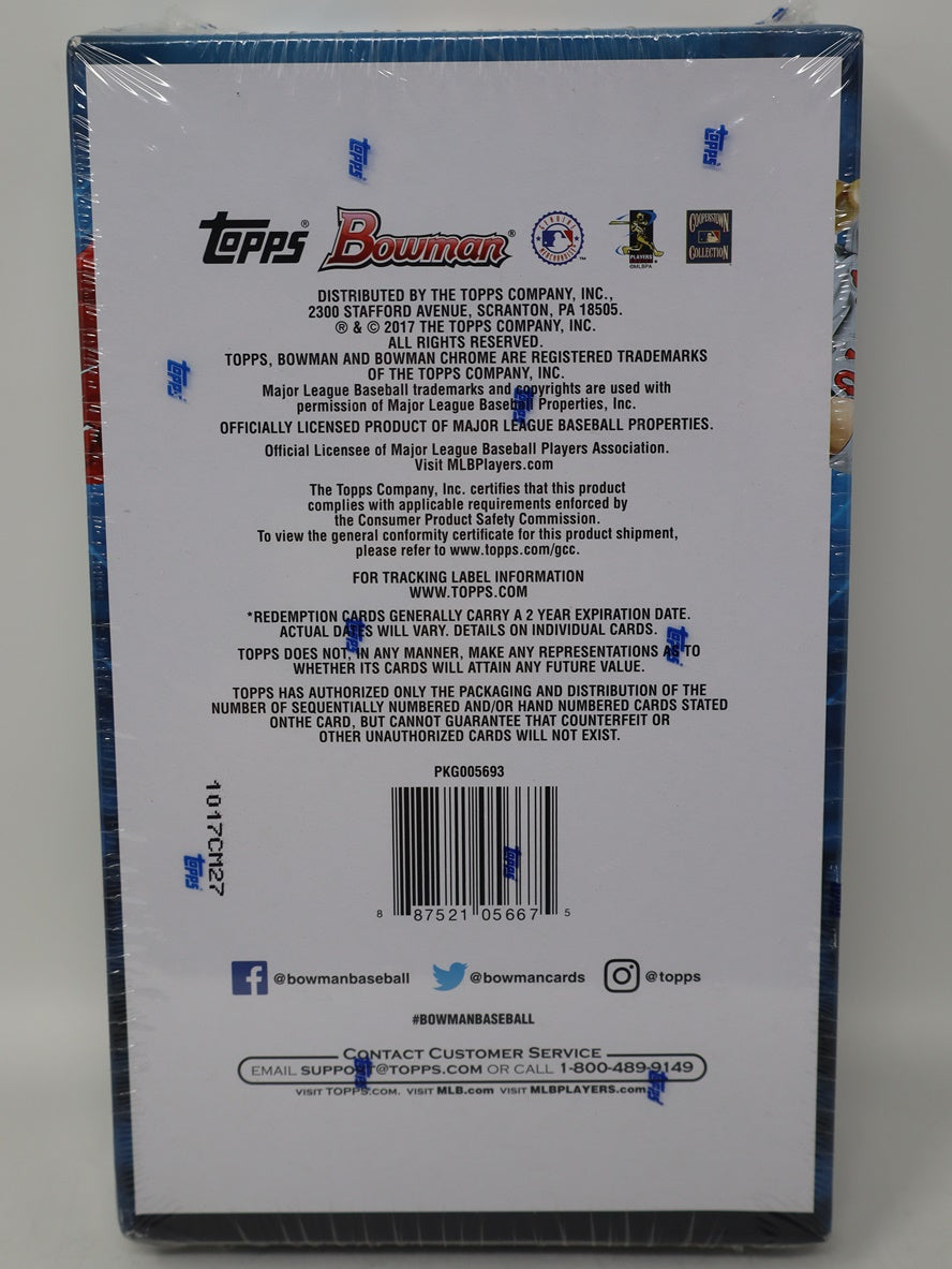 2018 Bowman Baseball Box (Hobby) (24/10)