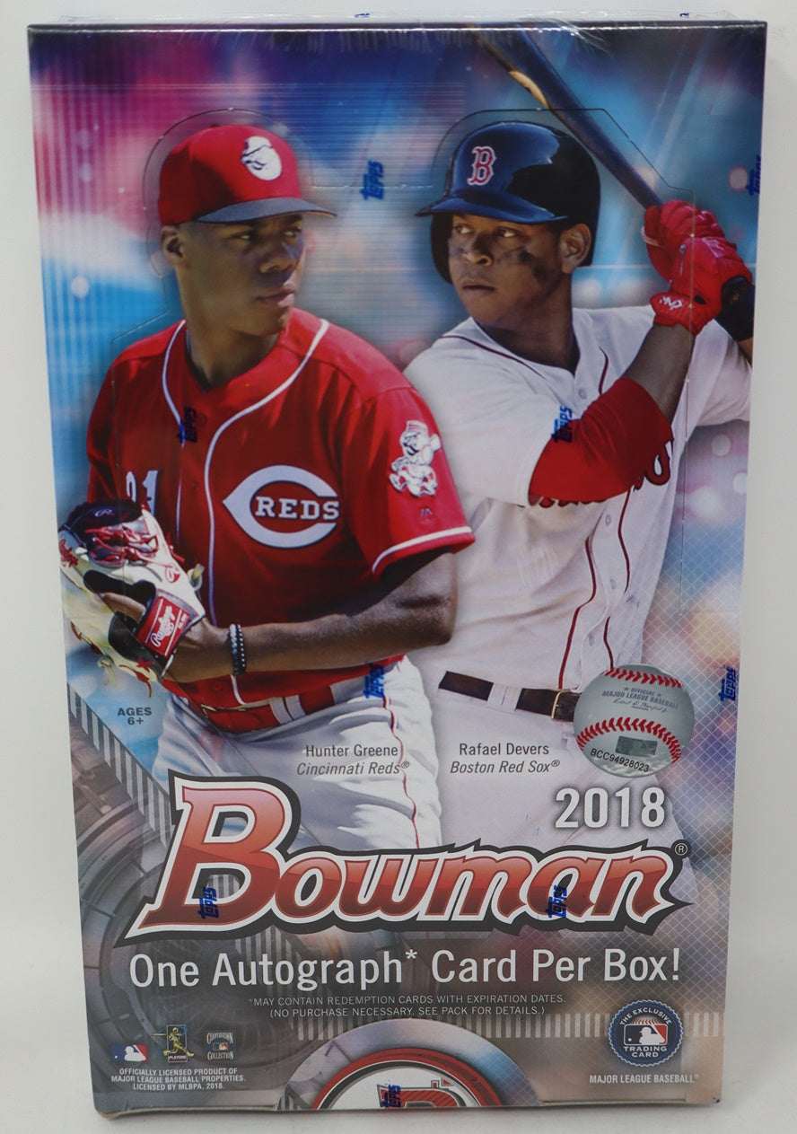 2018 Bowman Baseball Box (Hobby) (24/10)